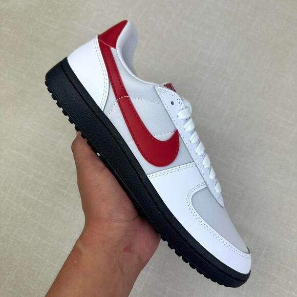 ♥️ Nike Field General 82 "White Varsity Red" 9.5M - Picture 1 of 5